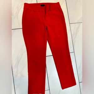 Ann Taylor Factory red pants